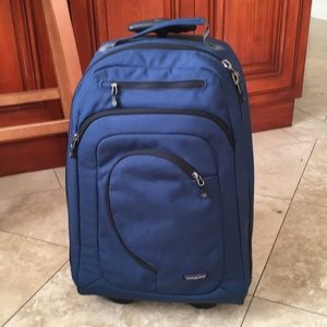 Patagonia multicompartment trolley travel backpack
